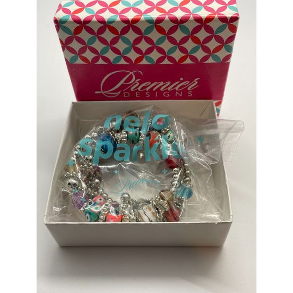 Premier Designs "Color Wheel" Coil Bracelet - Picture 3 of 3